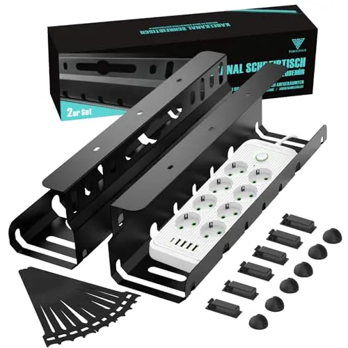 vorlestour lxq-001 kabelkanal schwarz