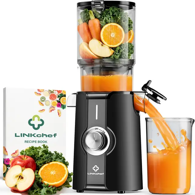 linkchef slow juicer entsafter 200w