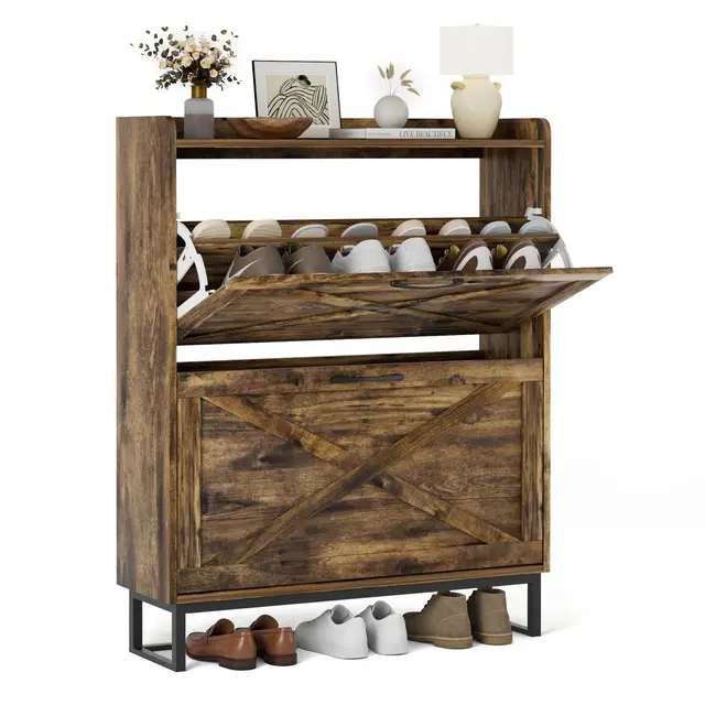 bonvache schuhschrank schmal 2 klappen