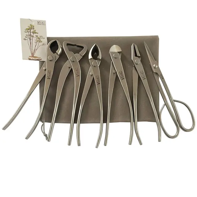 vouiu 6-teiliges bonsai-werkzeug-set