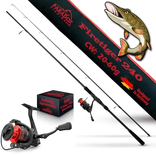 Paradox Fishing Firetiger Spinnrute