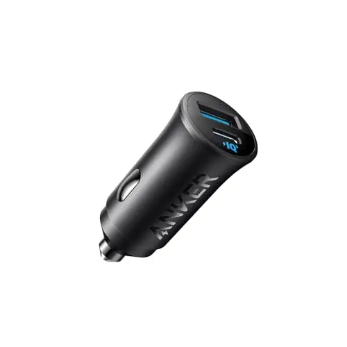 Anker USB-C Kfz-Ladegerät 30W Dual-Port (USB-C + USB-A)