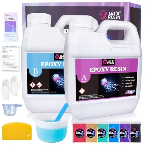 let's resin 2,4l epoxidharz set