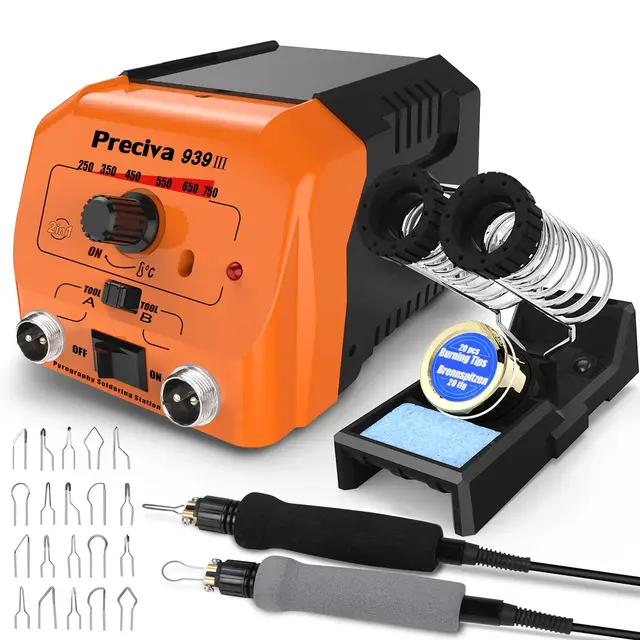 preciva brandmalstation 40w lötstation