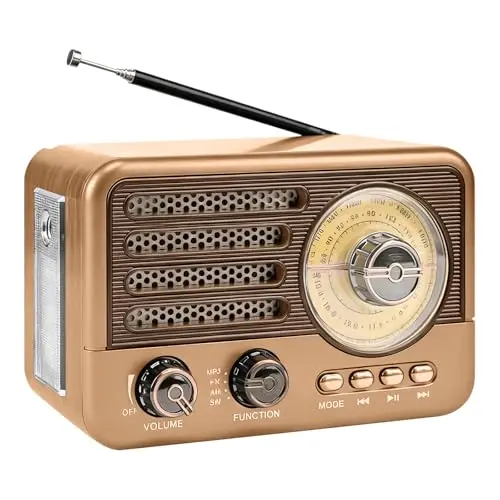 GOMETY Retro Bluetooth Radio