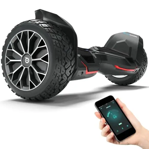 Bluewheel HX510 Premium 8.5“ Hoverboard Offroad SUV; Deutsche Qualitäts Marke; Kinder Sicherheitsmodus & App - Bluetooth; Starker Dual Motor; Aluminium Case Elektro Skateboard Self Balance Scooter