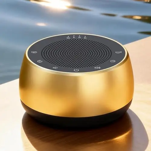 Gemmac Tibetische Buddhismus Meditationsschalen - Klangmaschine mit Timer Heilung Meditation Yoga Klang Schüssel USB-C Wiederaufladbares Meditationsgerät für Chakraheilung, Klangtherapie, Stressabbau
