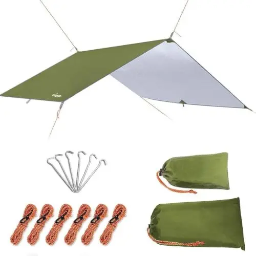 unigear tarp 3x3m wasserdicht zeltplane