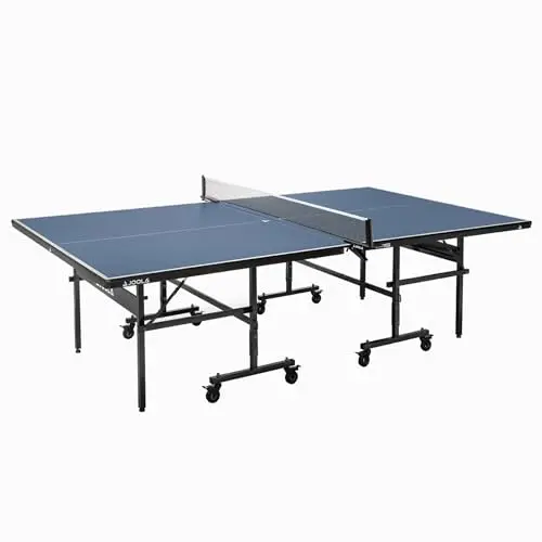 JOOLA Tischtennisplatte Inside Tischtennistisch Indoor klappbar – Schneller Aufbau - inklusive Tischtennis Netz, 274 x 152,5 x 76 cm