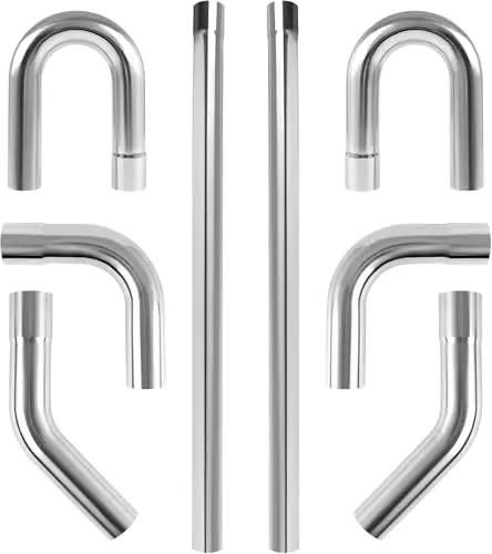 Godimg 76.2mm Auspuffrohr-Set