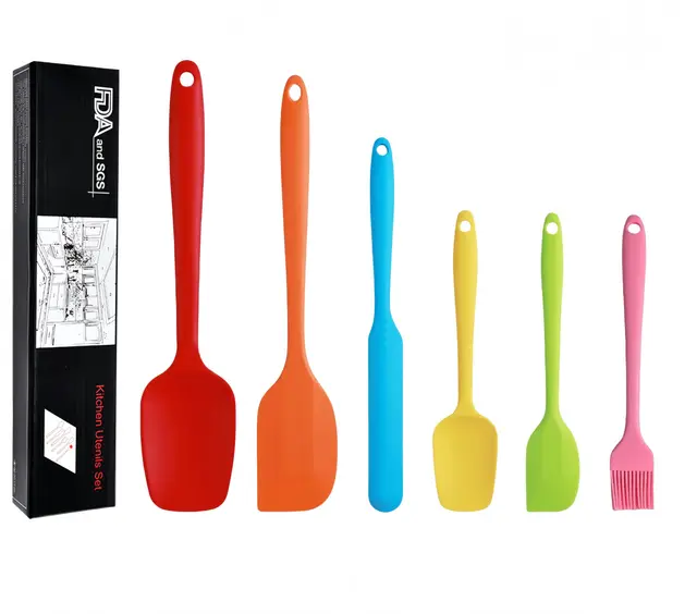 vicopico silikon teigschaber set 6