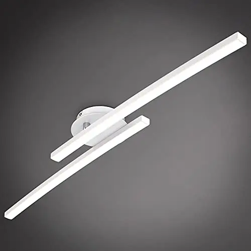 b.k.licht led deckenlampe 12w warmweiß