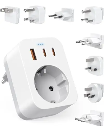 anvode weltweiter reiseadapter-set