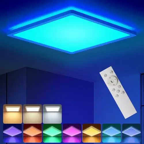 blnan rgb led deckenleuchte 24w