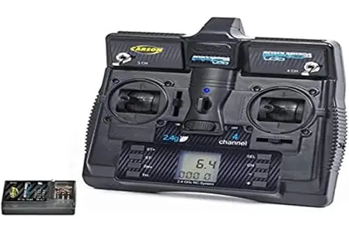 Carson 500500085 - FS Reflex Stick Pro 3.1 2.4G LCD 4 Kanal, Modellbau, Zubehör, Fernsteuerung, Empfänger, Schwarz