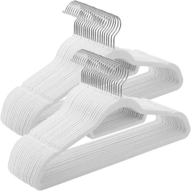 songmic samt kleiderbügel 50er set 0,6