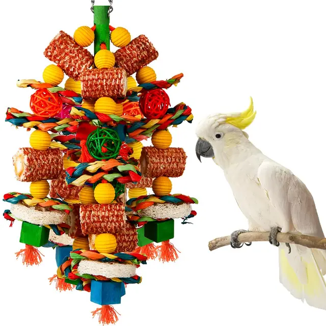 yixund kauspielzeug große vögel