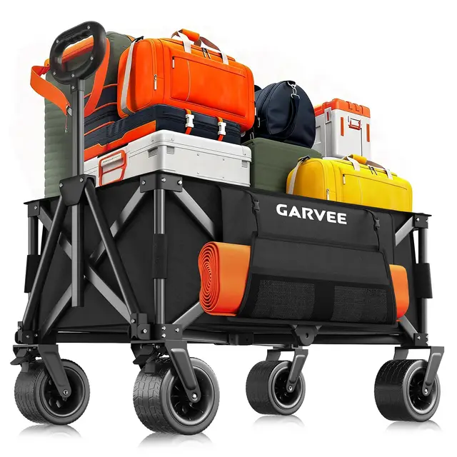 garveelife xxl bollerwagen faltbar 200kg