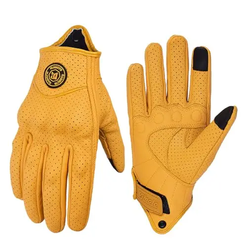 mjmoto motorradhandschuhe leder