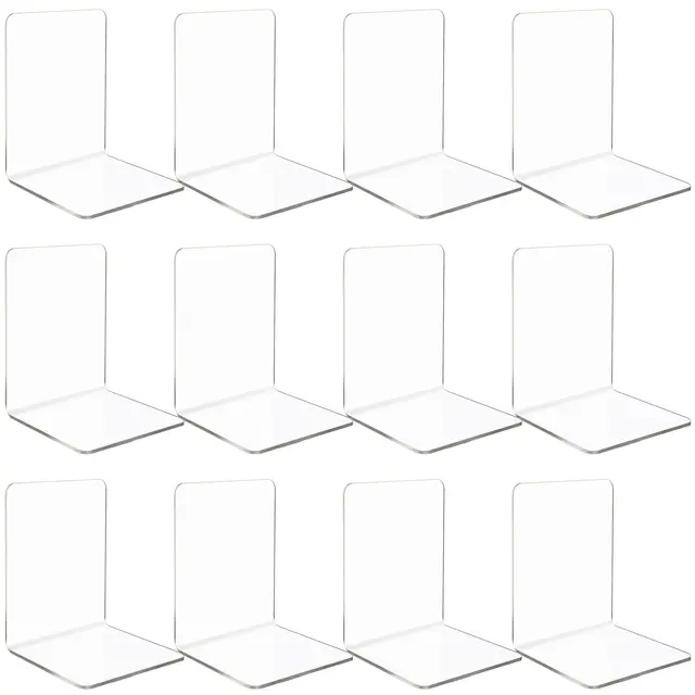 lopyxbr acryl buchstütze 12er set