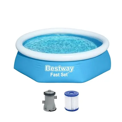 Bestway Fast Set Aufstellpool mit Filterpumpe 244x61 cm