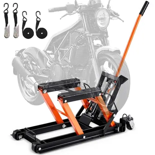 vevor hydraulischer motorradheber 700