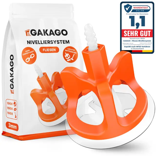 gakago fliesen nivelliersystem 300 tlg