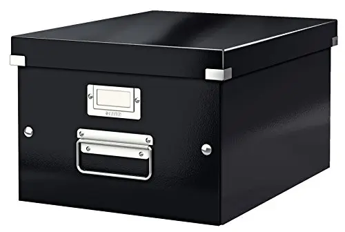 Leitz Click & Store Aufbewahrungsbox mit Deckel Schwarz