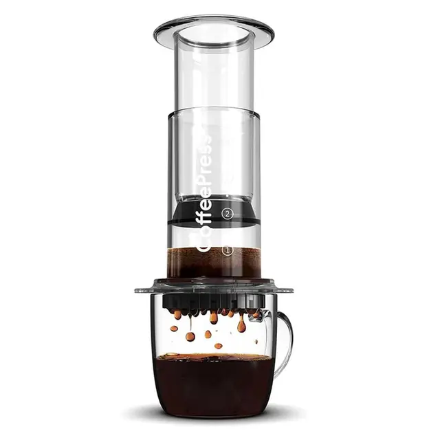hqyy manuelle kaffeepresse 1-3 tassen