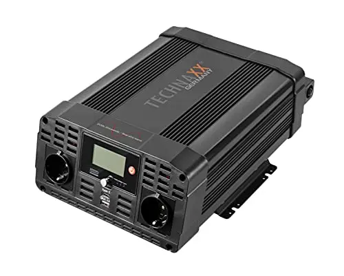 Technaxx TE22 Wechselrichter 12V/230V Reiner Sinus 2000W