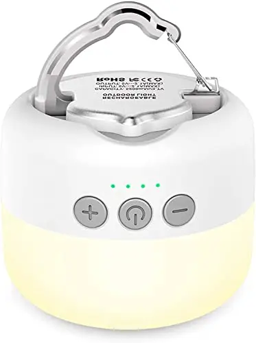 yfw led campinglampe usb aufladbar 5200
