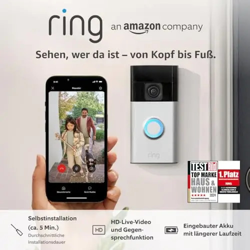 Ring WLAN-Akku-Videotürklingel