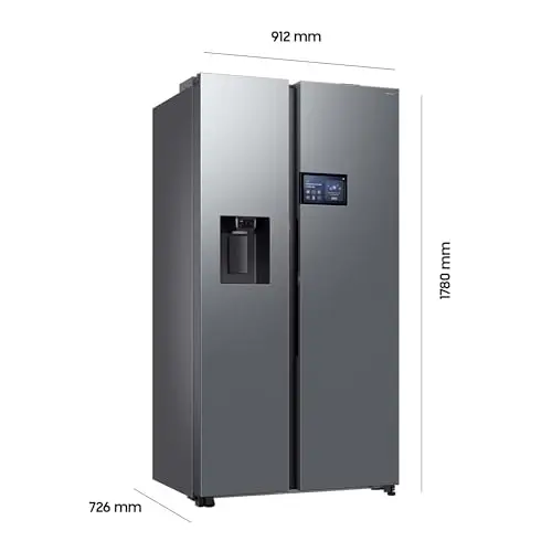 samsung rs90f65edtef ai kühlschrank