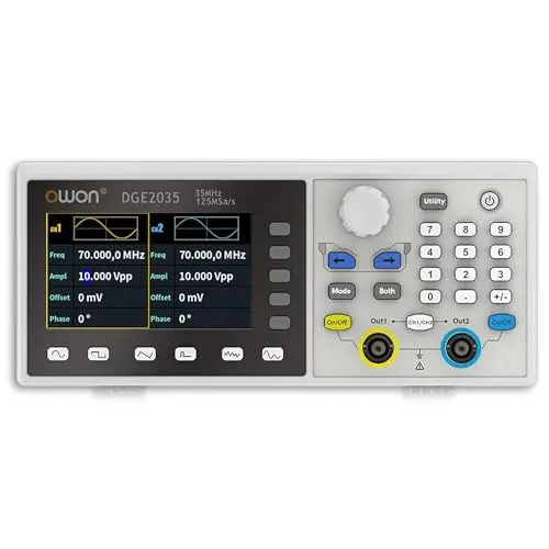 owon dge2035 funktionsgenerator 35mhz