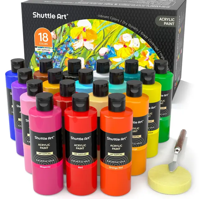 shuttle art sa-ap18-227g acrylfarben