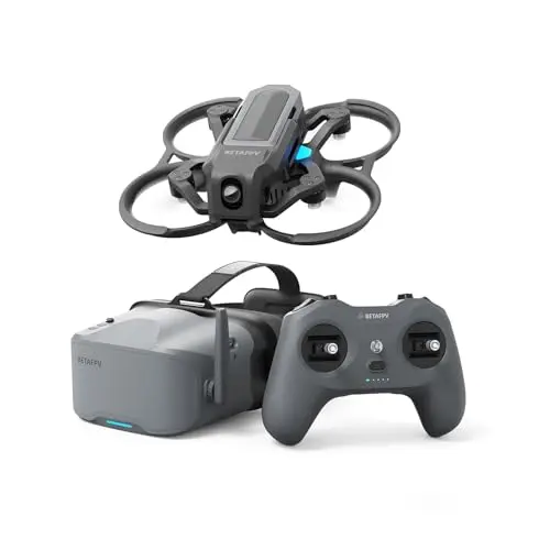 BETAFPV Aquila20 FPV Kit mit Höhenhaltung, LiteRadio 4 SE Funksender, VR04 FPV Brille DVR Unterstützung, 3 Flugmodi, 2S Antriebssystem, RTF Drohne für FPV Einsteiger Geeignet Indoor Outdoor Flüge-ELRS