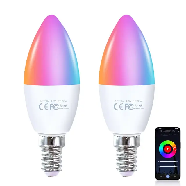 Fitop E14 WLAN LED-Lampe