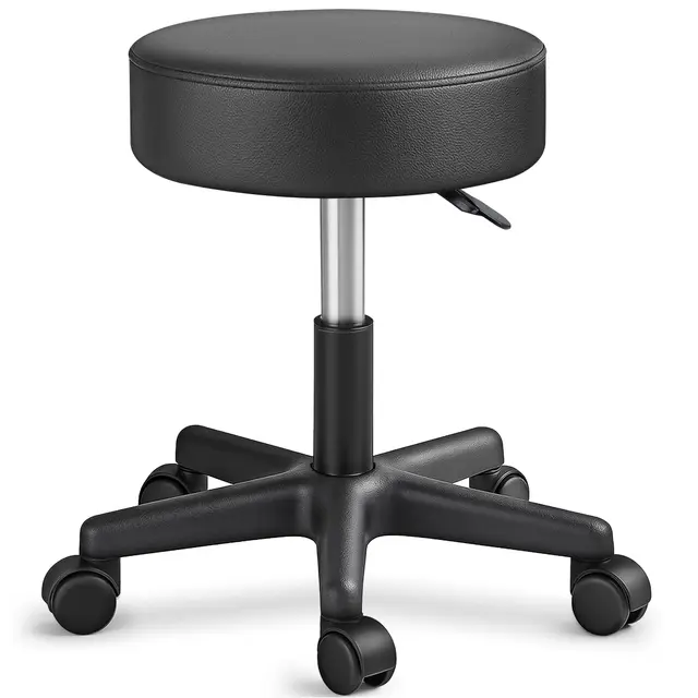 tresko rollhocker schwarz