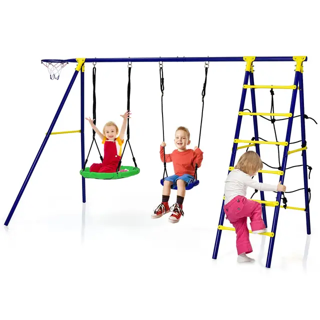 costway 5-in-1 schaukelgestell