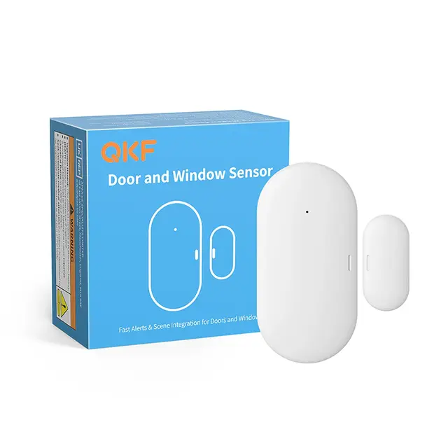 Tür- und Fenstersensor, Mini Zigbee Kontaktsensor, Intelligenter Tür- Fensterkontakt Alarmanlage, Smart Home Automation, Kompatibel mit Home Assistant, Alexa, Erfordern Zigbee Hub