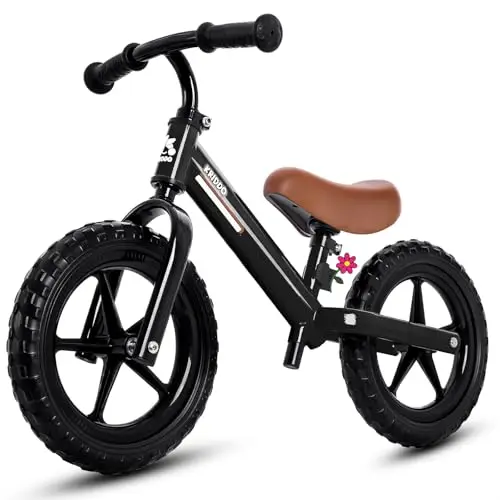 KRIDDO Laufrad ab 2 Jahren, Balancefahrrad für Kinder von 2-5 Jahren, Dual-Lager für sanftes Fahren, Verstellbarer Sitz und Lenker, Geschenk für Jungen und Mädchen