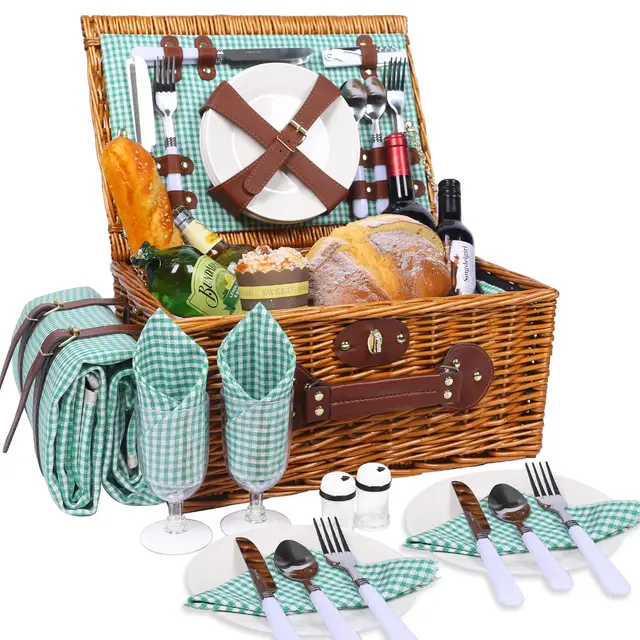 hybdamai picknickkorb für 4 person