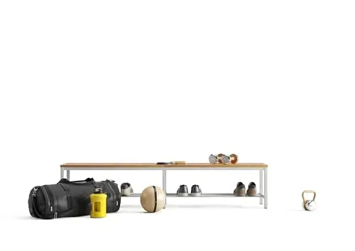 gymtrail sitzbank umkleideraum 200cm