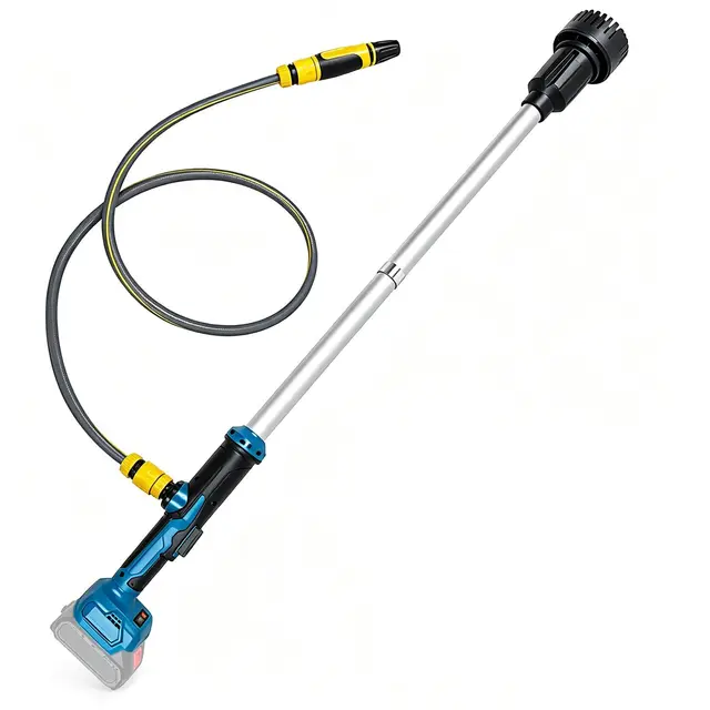 Akku-Tauchdruck/Regenfasspumpe für Makita 18V Akku, max. 3000 L/h Kabellose Stabwasserpumpe, 6m Förderhöhe, kabellose Hauswasserpumpe für Regentonnen Zisternen Garten Bewässerung (0 Batterie)