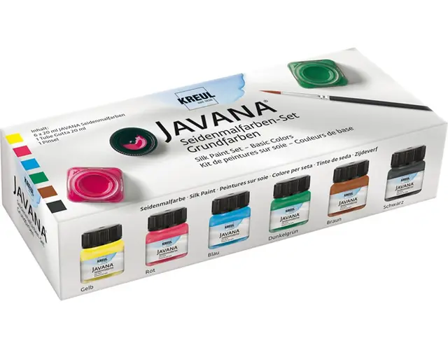kreul javana seidenmalfarben set