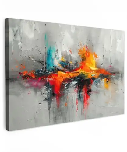 muchowow leinwandbild 120x80 cm