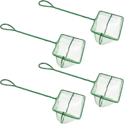 rzuoqnt aquarium kescher 4er set nylon