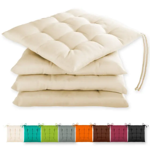 gräfenstayn sitzkissen 4er-set 40x40 cm