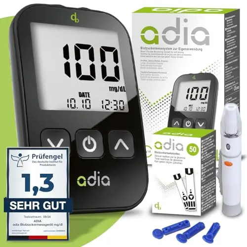 adia Blutzuckermessgerät Set