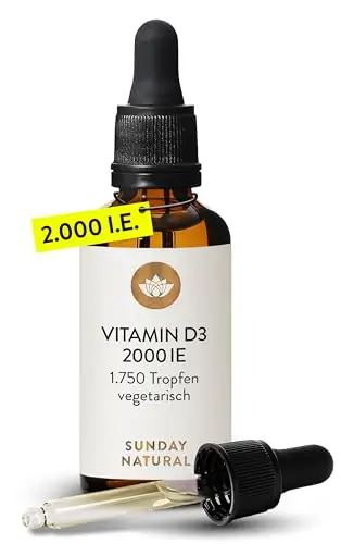 SUNDAY NATURAL Vitamin D3 Tropfen